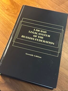 Law and Legal System of the Russian Federation Seventh Ed hardcover new w/o tags